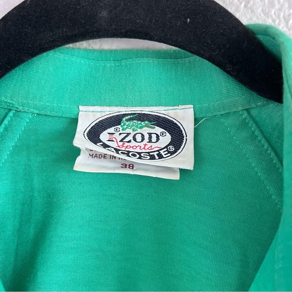 IZOD Sports Lacoste Women’s Green Polo Shirt - Picture 2 of 9